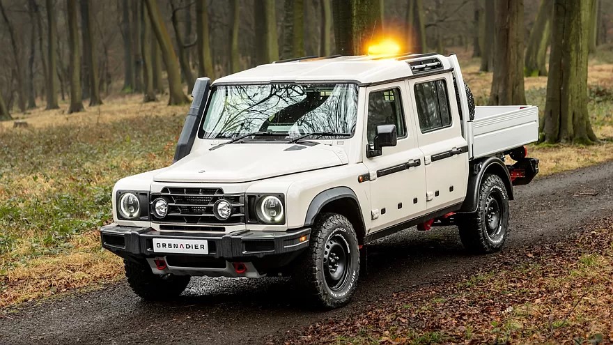 Британский «головастик»: смотрим на внедорожник Grenadier в версии Chassis Cab